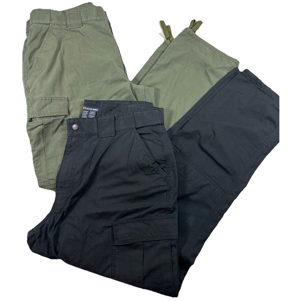 5.11 Tactical Pants Mens XL 39.5-43Cargo Ripstop Tactical Ankle Tie Utility